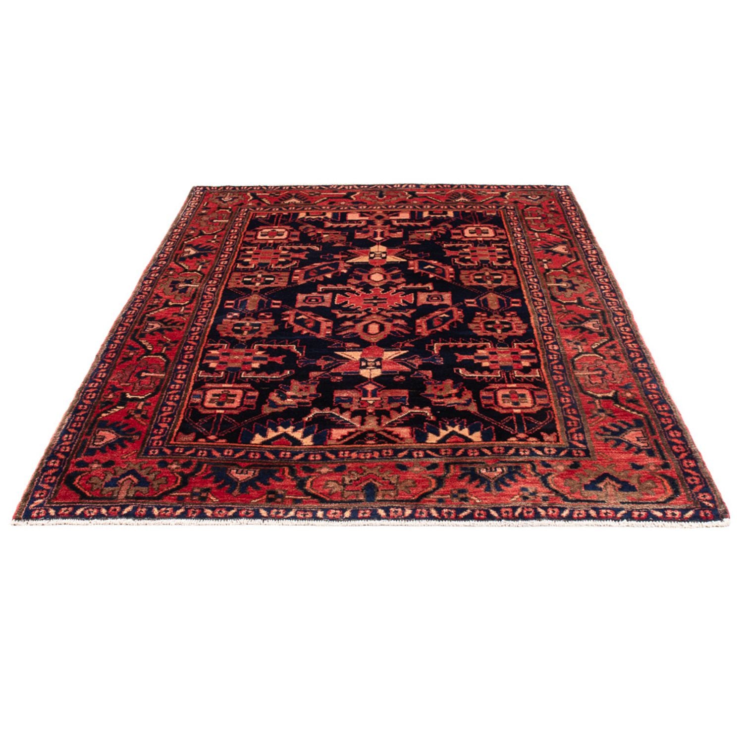 Perserteppich - Nomadic - Royal - 202 x 131 cm - dunkelblau