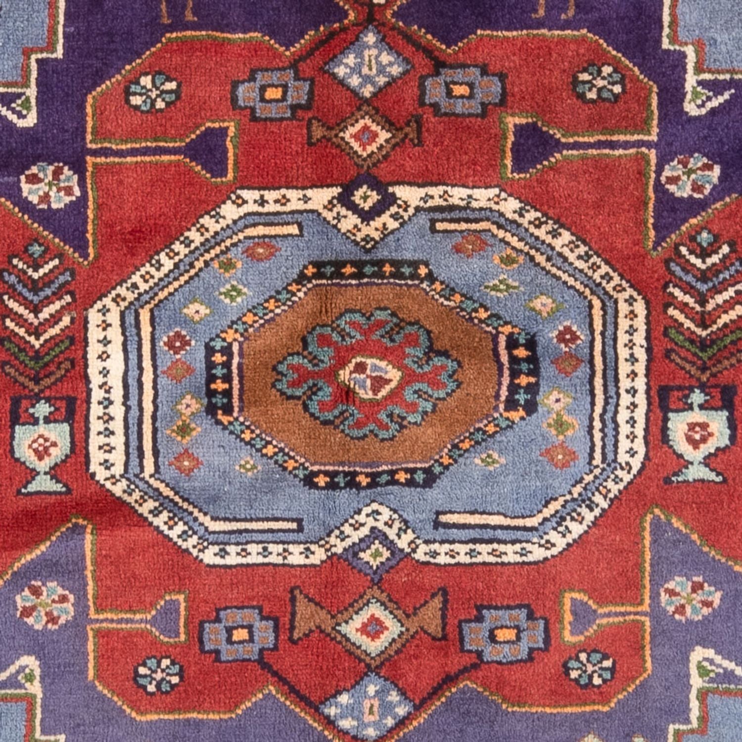 Tapis persan - Nomadic - 223 x 143 cm - bleu