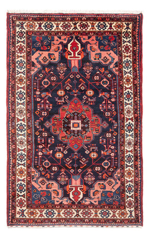 Tapis persan - Nomadic - 215 x 131 cm - bleu foncé