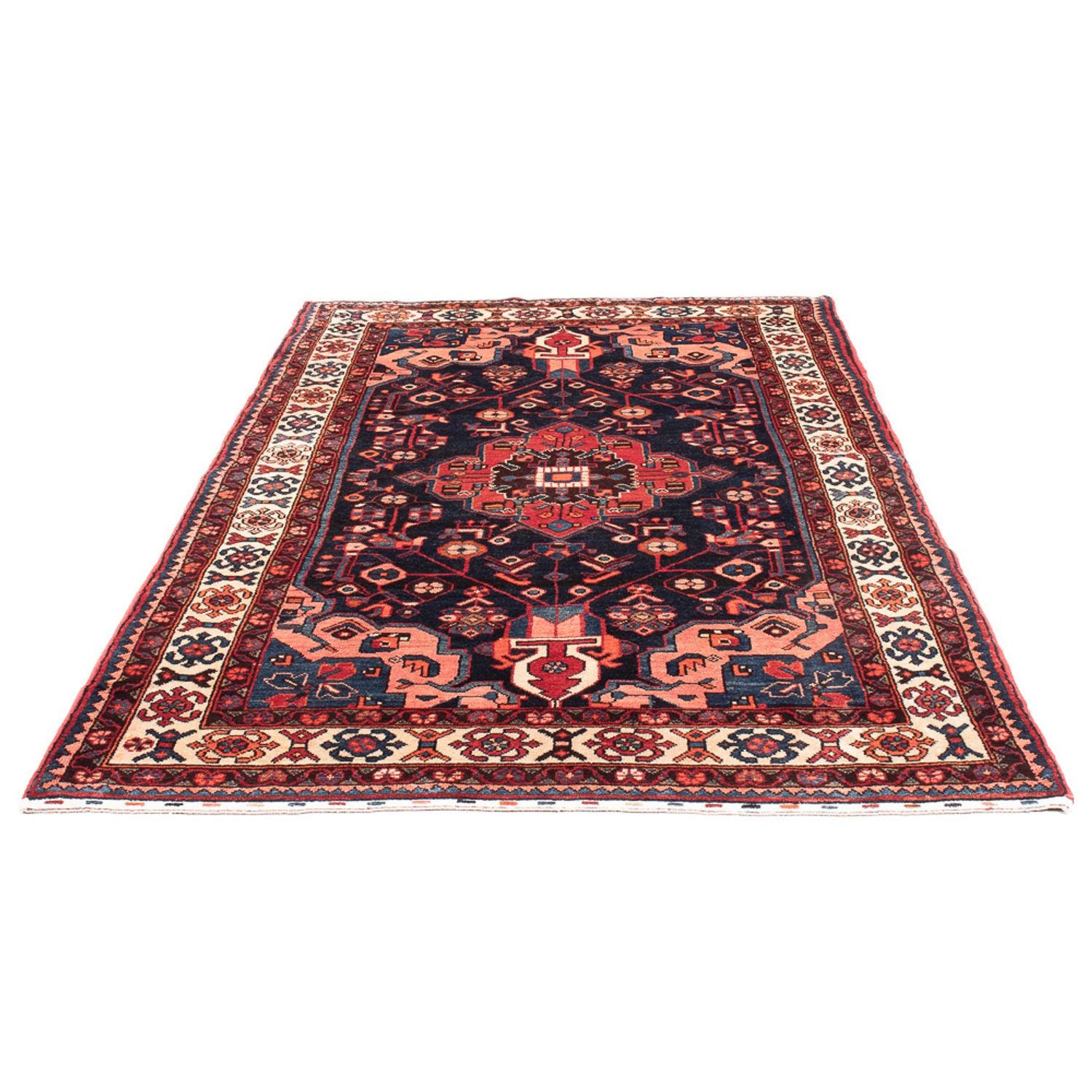 Perserteppich - Nomadic - 215 x 131 cm - dunkelblau