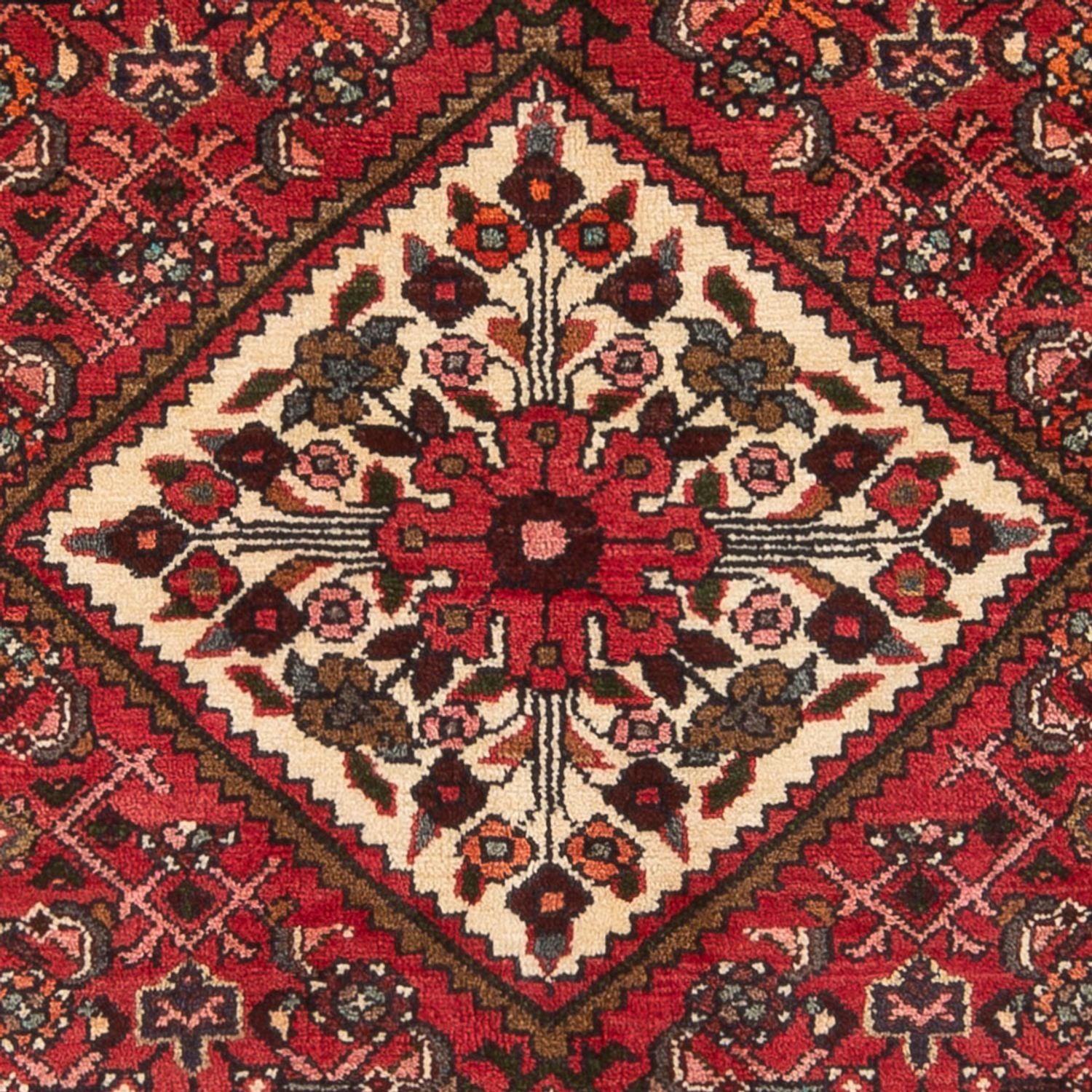 Tapis persan - Nomadic - 195 x 147 cm - rouge