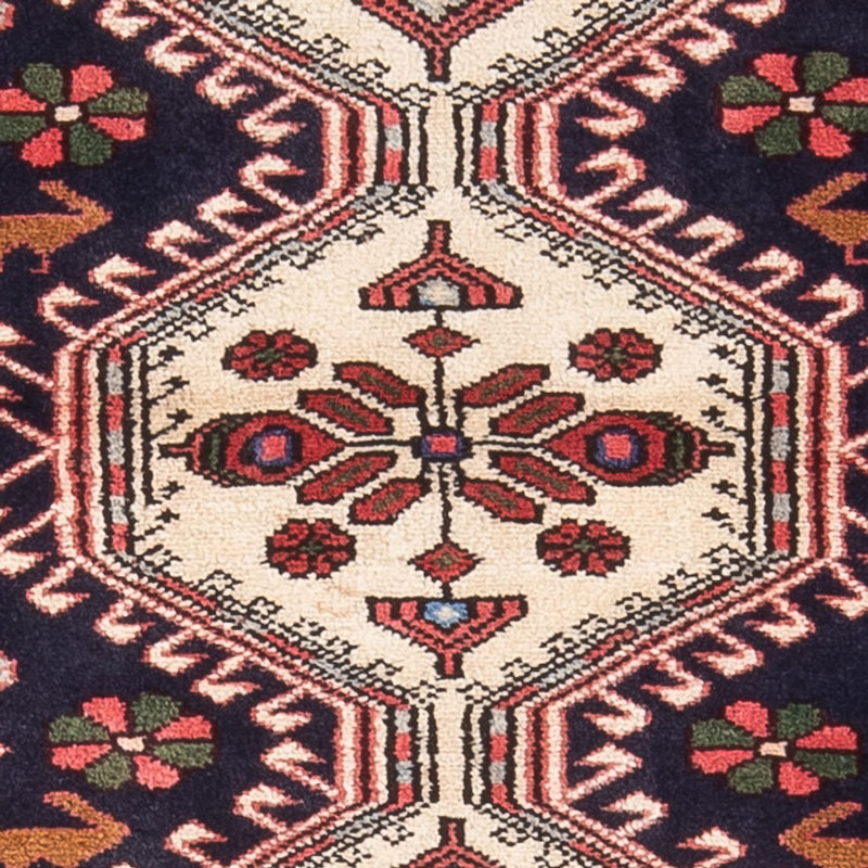 Tapis persan - Nomadic - 120 x 80 cm - bleu foncé