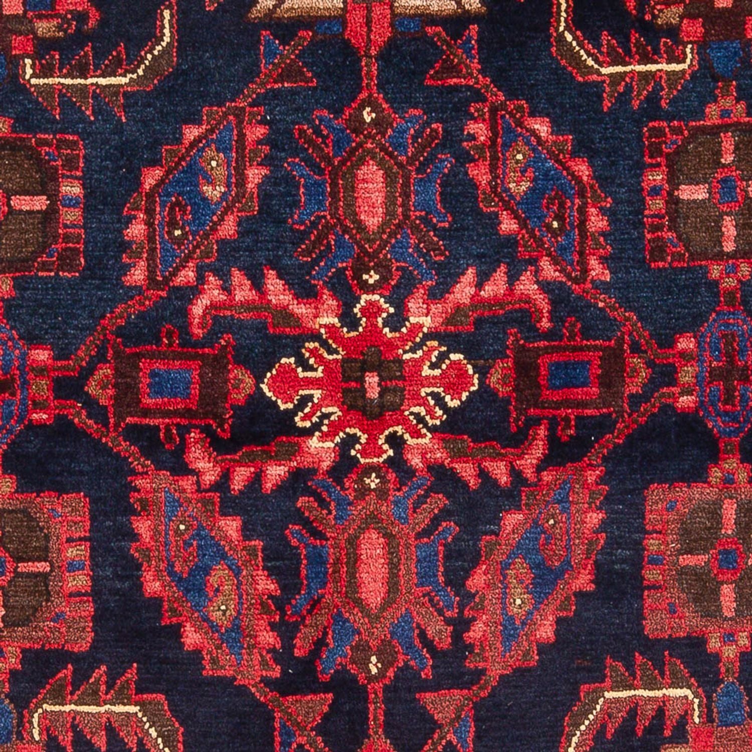 Perserteppich - Nomadic - 211 x 140 cm - dunkelblau