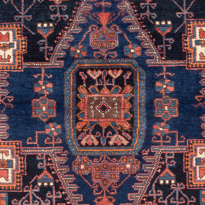 Perserteppich - Nomadic - 212 x 146 cm - dunkelblau