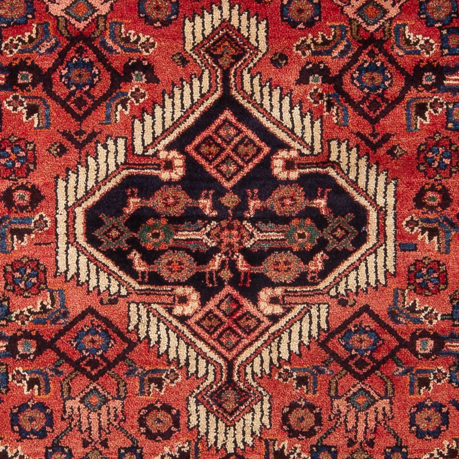 Perserteppich - Nomadic - 212 x 133 cm - rot