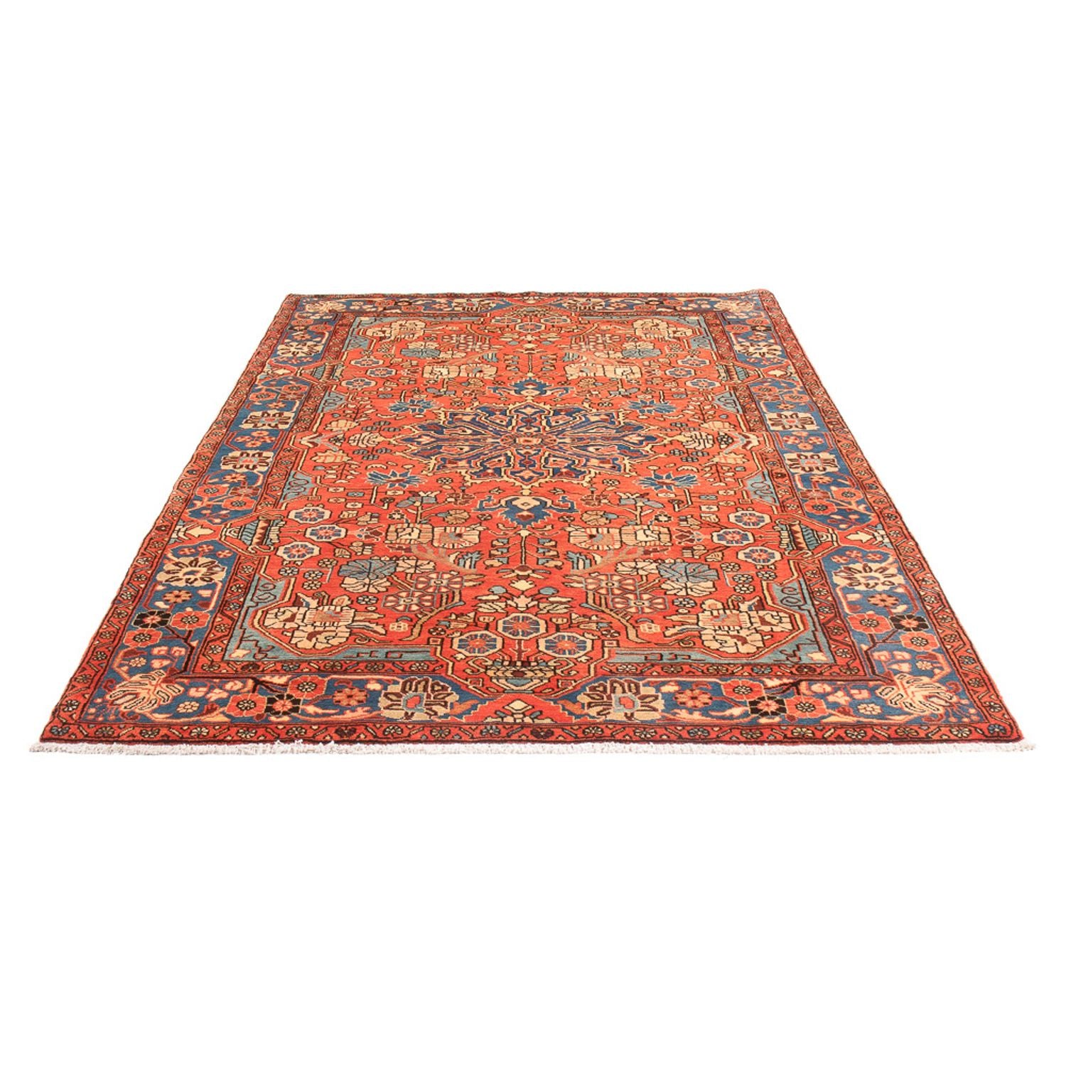 Tapis persan - Nomadic - 245 x 155 cm - orange