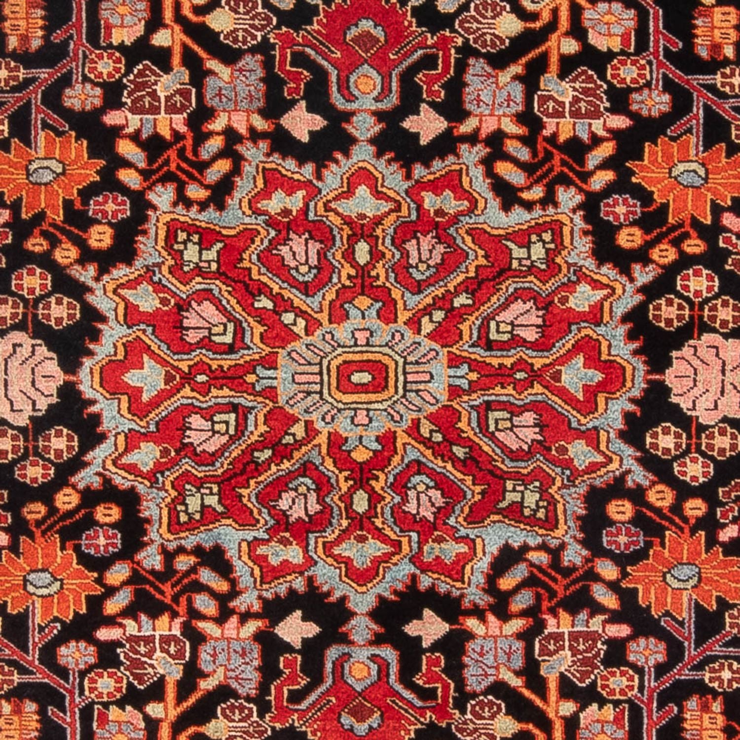 Tapis persan - Nomadic - 230 x 157 cm - rouge clair