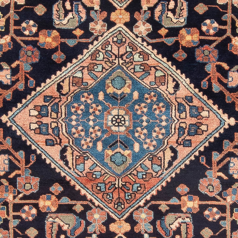 Tapis persan - Nomadic - 238 x 160 cm - bleu foncé