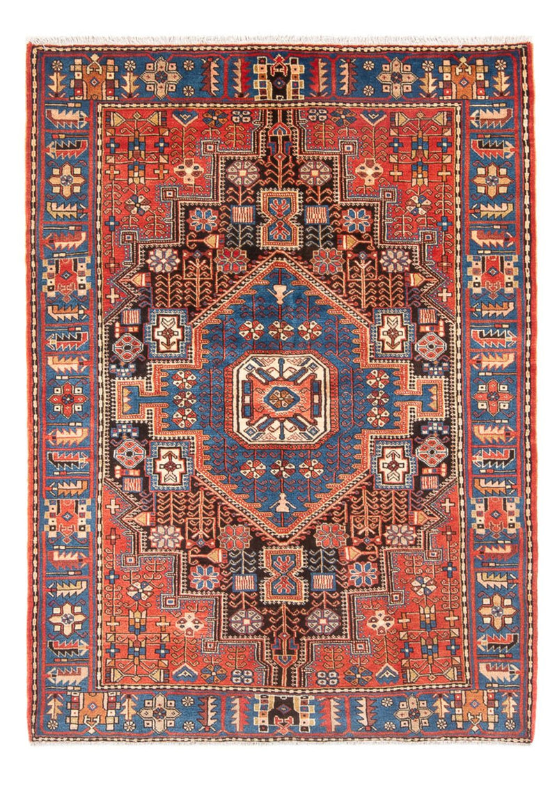 Tapis persan - Nomadic - 202 x 150 cm - bleu