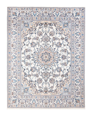 Tapis persan - Nain - Royal - 196 x 153 cm - crème