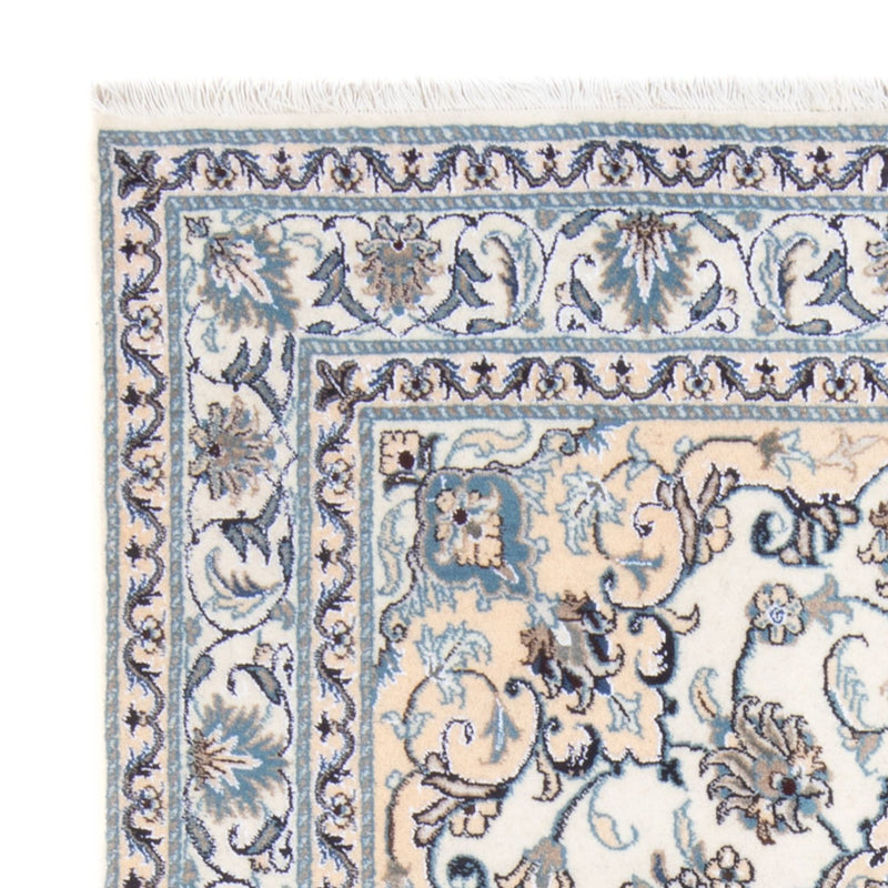 Tapis persan - Nain - Royal - 198 x 152 cm - crème