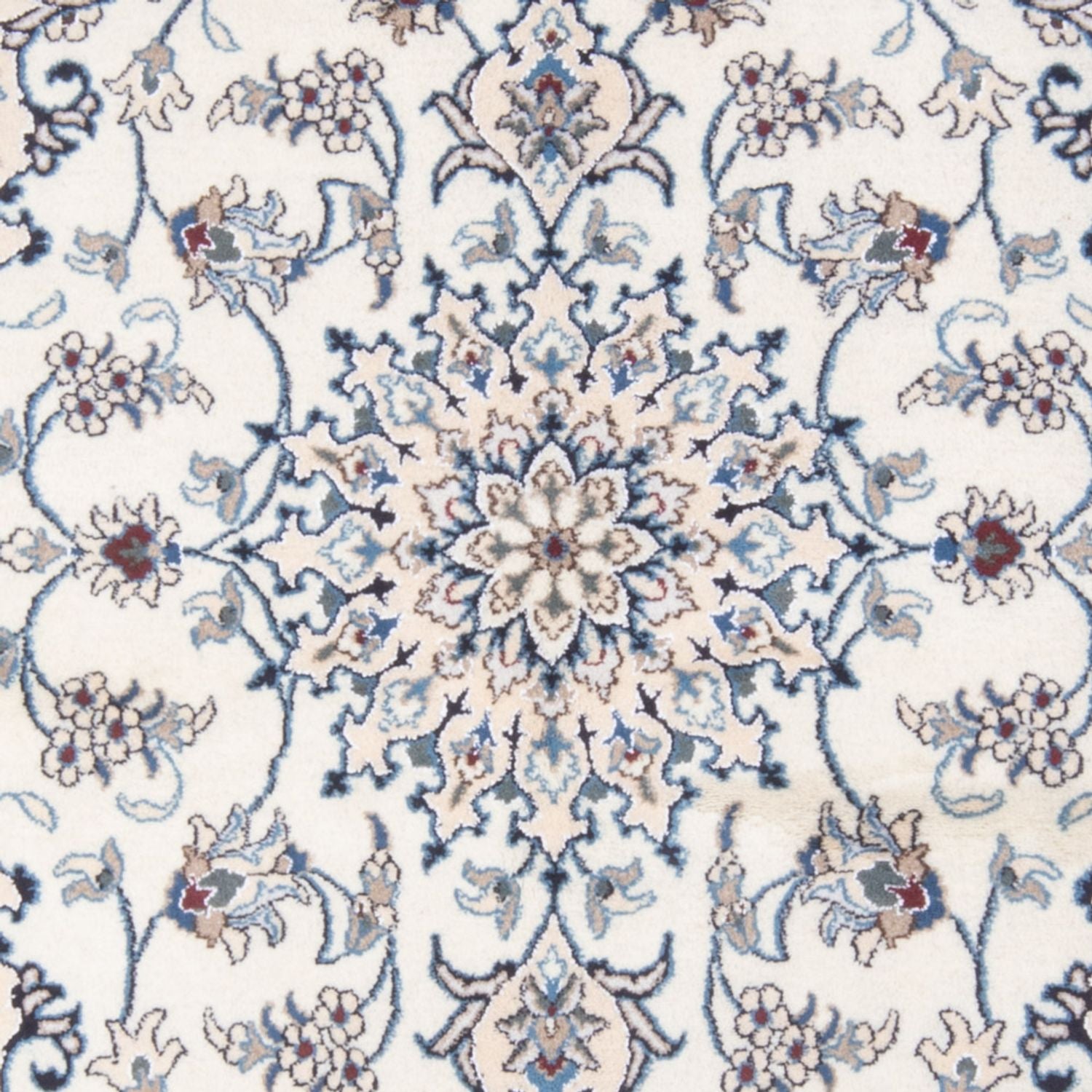 Tapis persan - Nain - Royal - 195 x 152 cm - crème