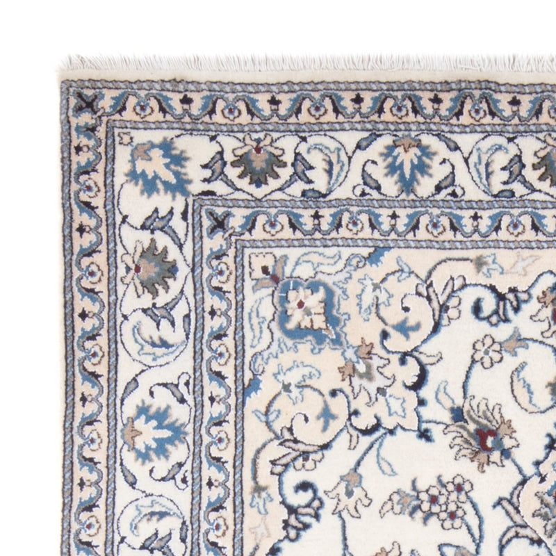 Tapis persan - Nain - Royal - 195 x 152 cm - crème