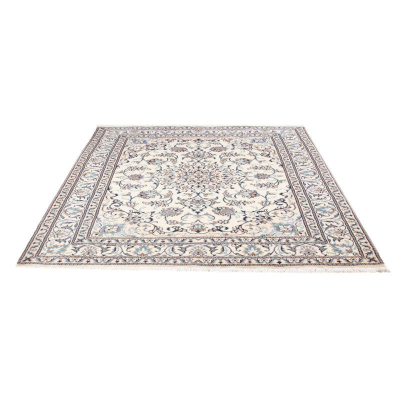 Tapis persan - Nain - Royal - 195 x 152 cm - crème