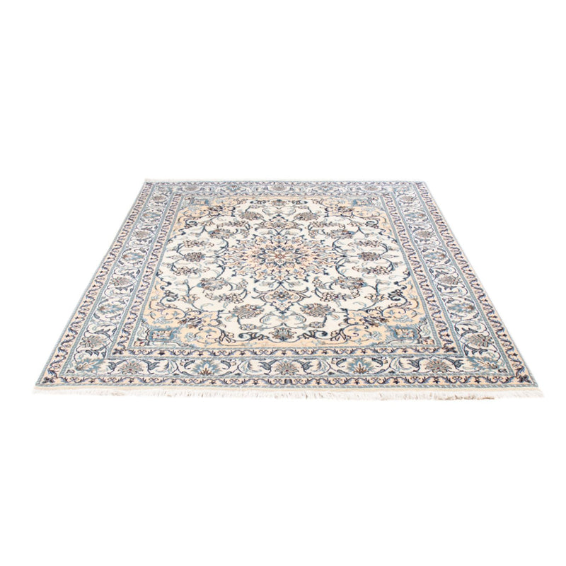 Tapis persan - Nain - Royal - 199 x 145 cm - crème