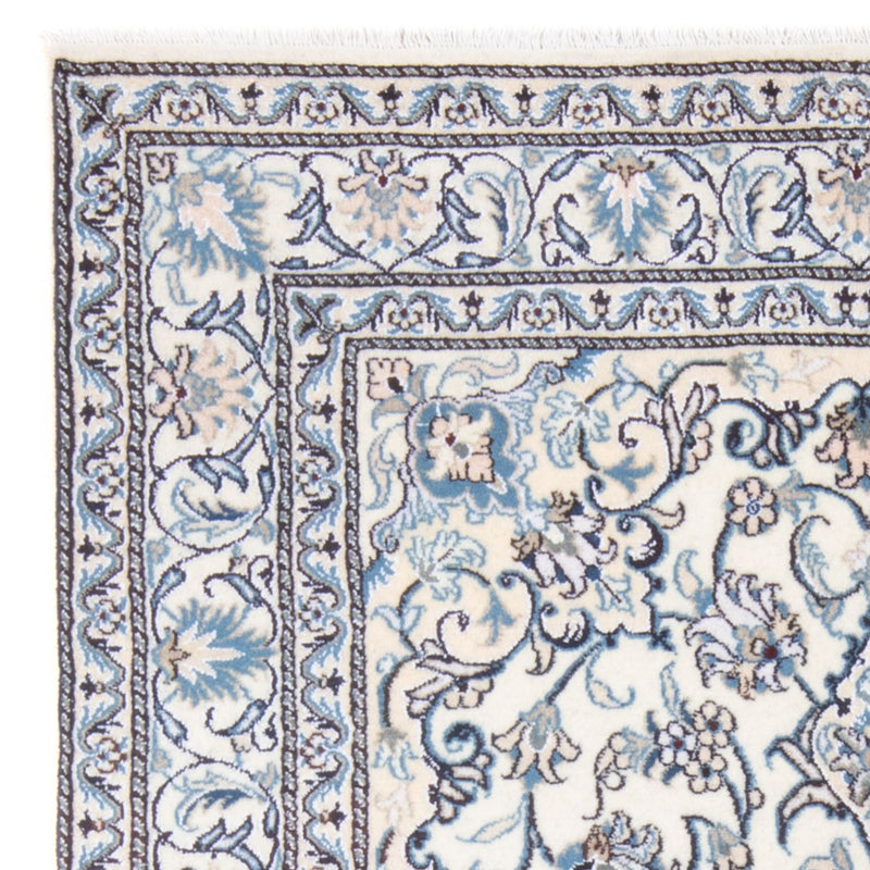 Tapis persan - Nain - Royal - 197 x 145 cm - crème
