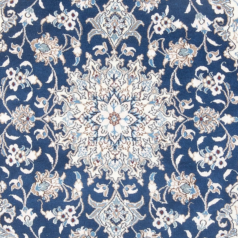Tapis persan - Nain - Royal - 201 x 146 cm - bleu