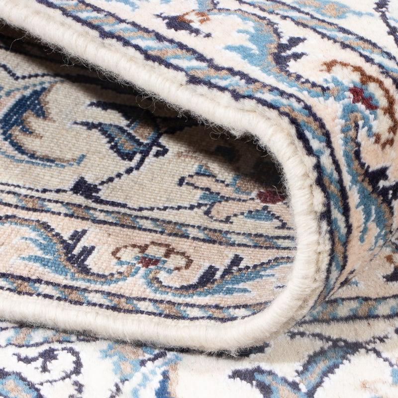 Tapis persan - Nain - Royal - 201 x 146 cm - bleu