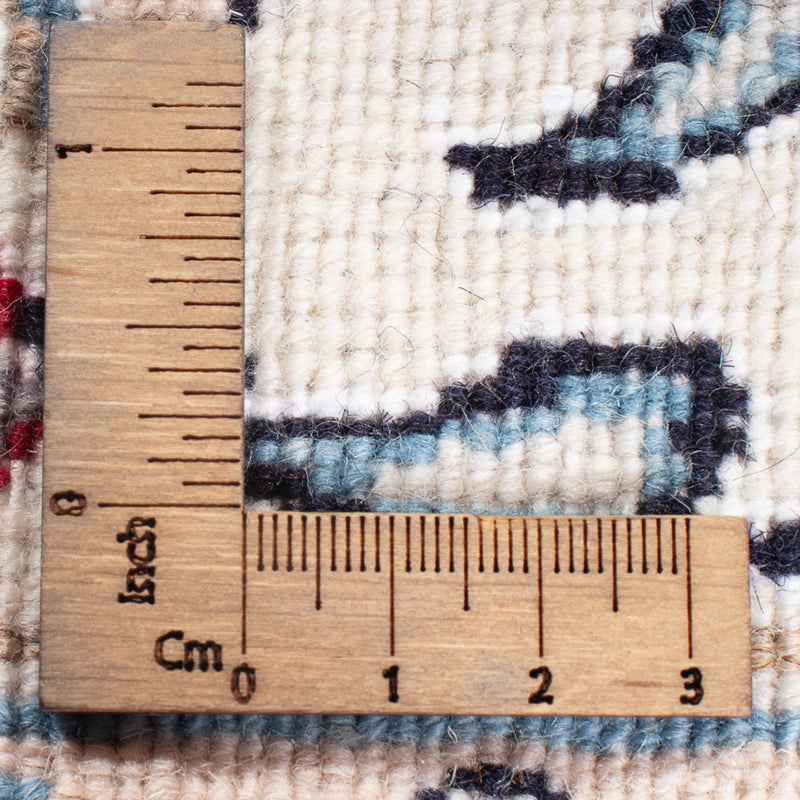 Tapis persan - Nain - Royal - 200 x 147 cm - bleu foncé