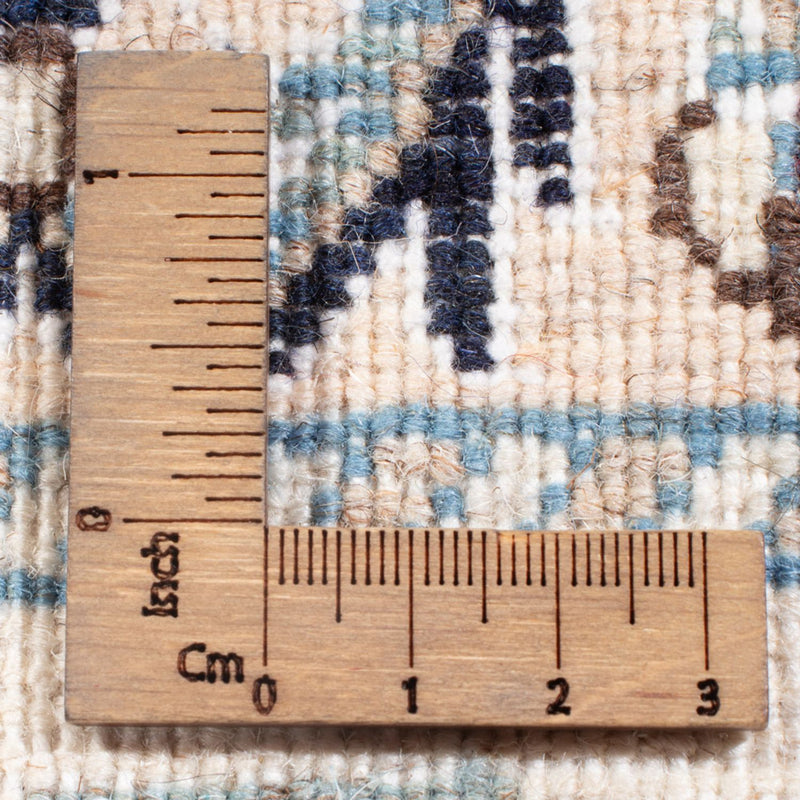 Tapis persan - Nain - Royal - 204 x 141 cm - bleu foncé