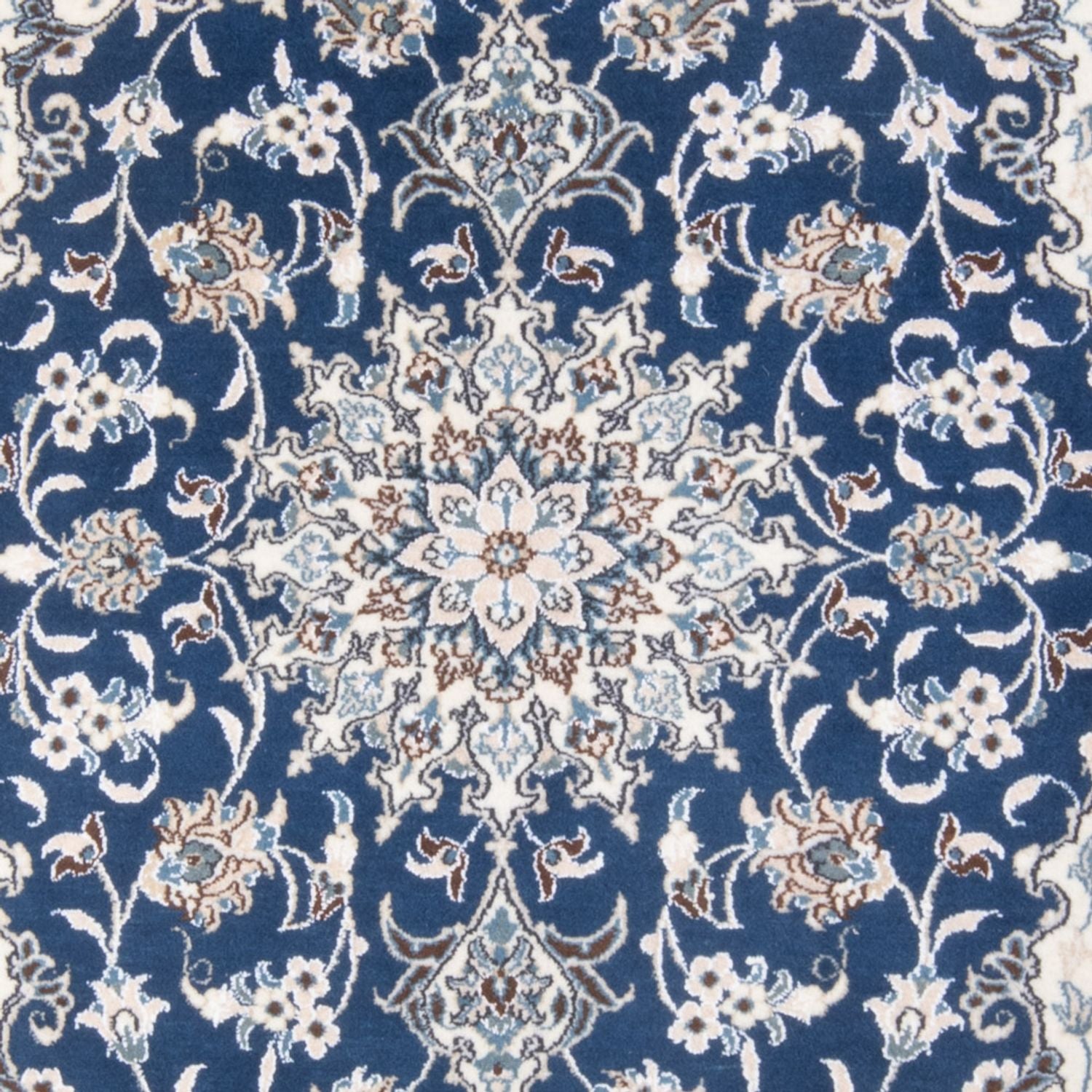 Tapis persan - Nain - Royal - 203 x 145 cm - bleu
