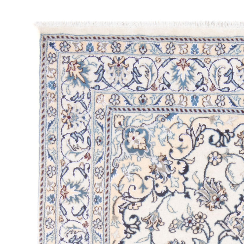 Tapis persan - Nain - Royal - 197 x 144 cm - crème