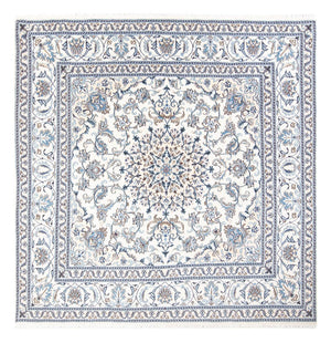 Perserteppich - Nain quadratisch  - 200 x 195 cm - creme