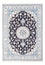 Tapis persan - Nain - 231 x 163 cm - bleu foncé