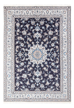 Perserteppich - Nain - 238 x 167 cm - dunkelblau