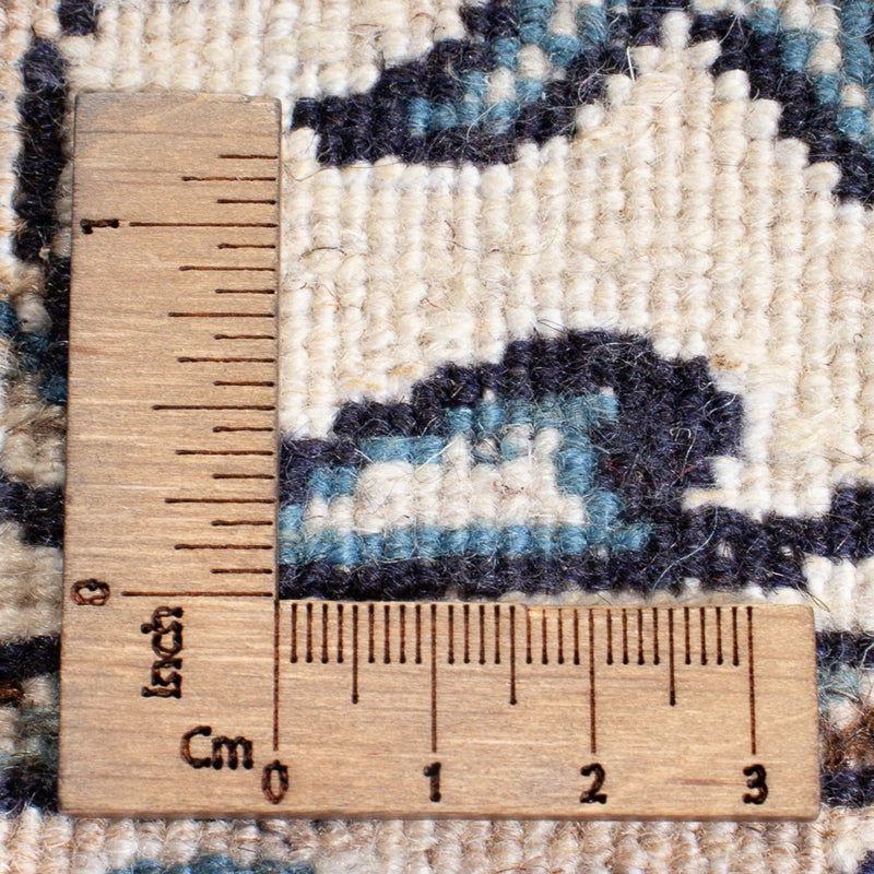 Tapis persan - Nain - 238 x 167 cm - bleu foncé