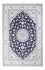 Tapis persan - Nain - 291 x 190 cm - bleu foncé