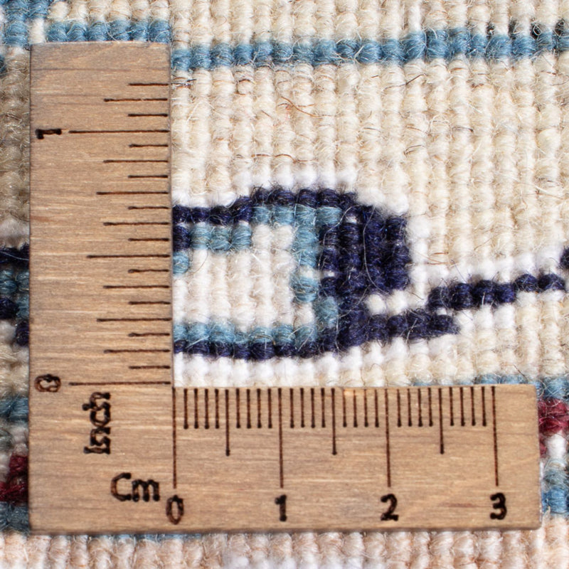 Tapis persan - Nain - 291 x 190 cm - bleu foncé