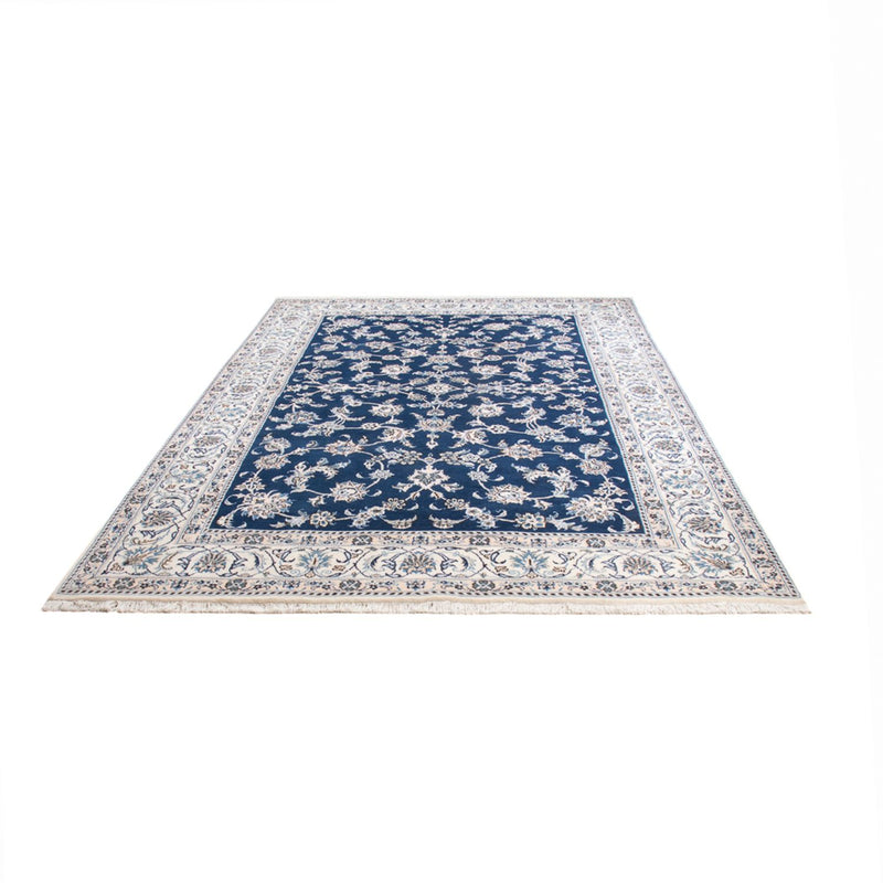 Tapis persan - Nain - 291 x 194 cm - bleu