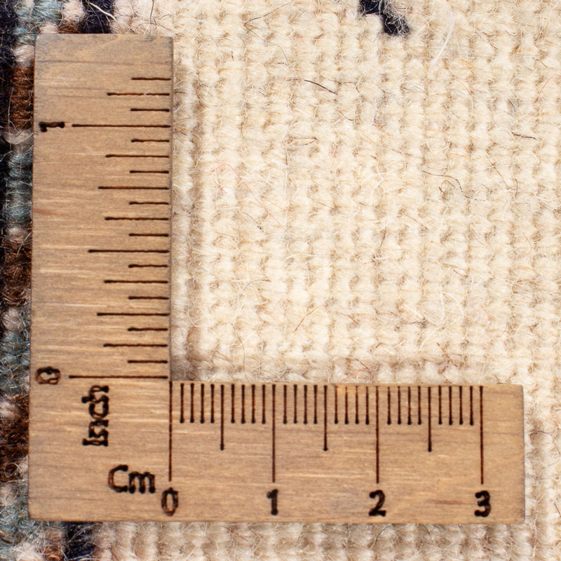 Tapis de couloir Tapis persan - Nain - 295 x 82 cm - argent