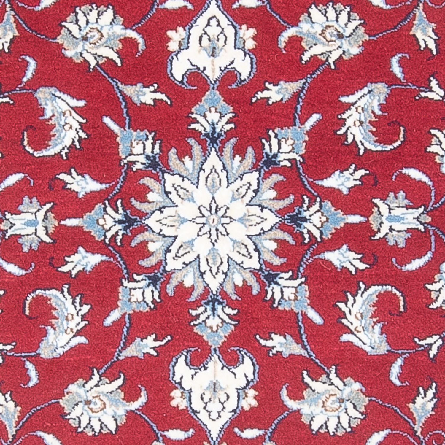 Tapis de couloir Tapis persan - Nain - 290 x 82 cm - rouge