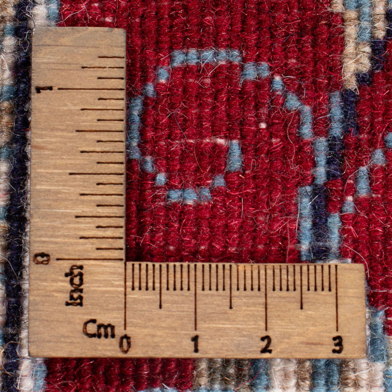 Tapis de couloir Tapis persan - Nain - 290 x 82 cm - rouge