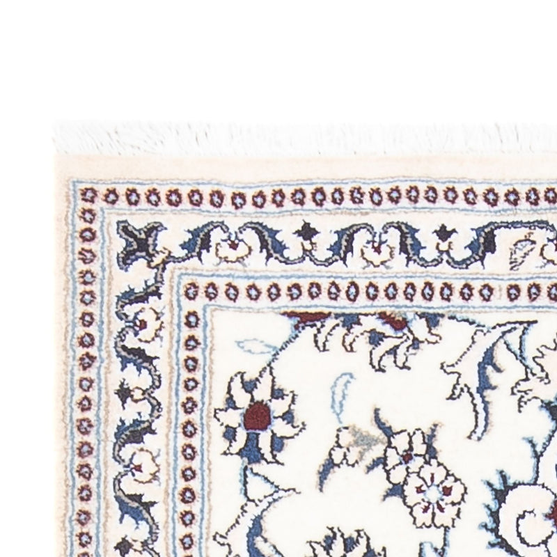 Tapis de couloir Tapis persan - Nain - 192 x 88 cm - argent