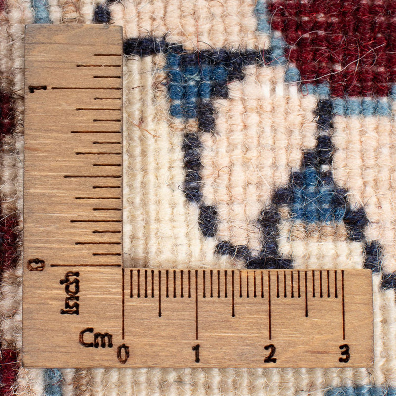Tapis de couloir Tapis persan - Nain - 192 x 88 cm - argent