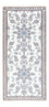 Tapis de couloir Tapis persan - Nain - 188 x 84 cm - argent