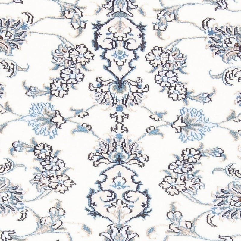 Tapis de couloir Tapis persan - Nain - 188 x 84 cm - argent