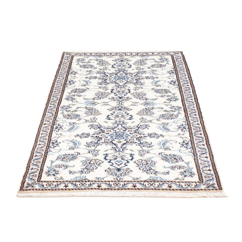 Tapis de couloir Tapis persan - Nain - 188 x 84 cm - argent