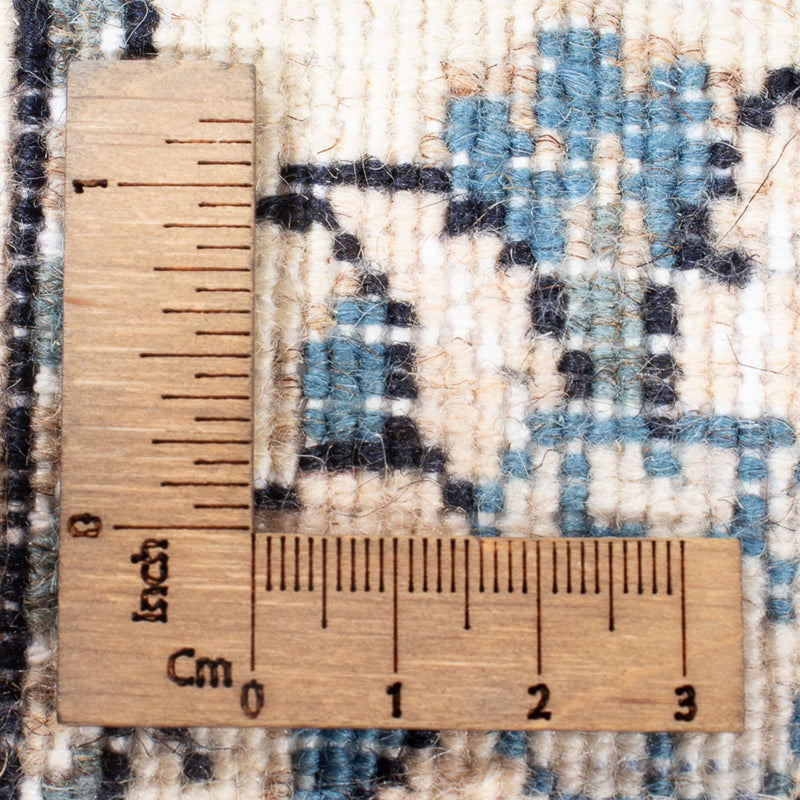 Tapis de couloir Tapis persan - Nain - 197 x 76 cm - argent