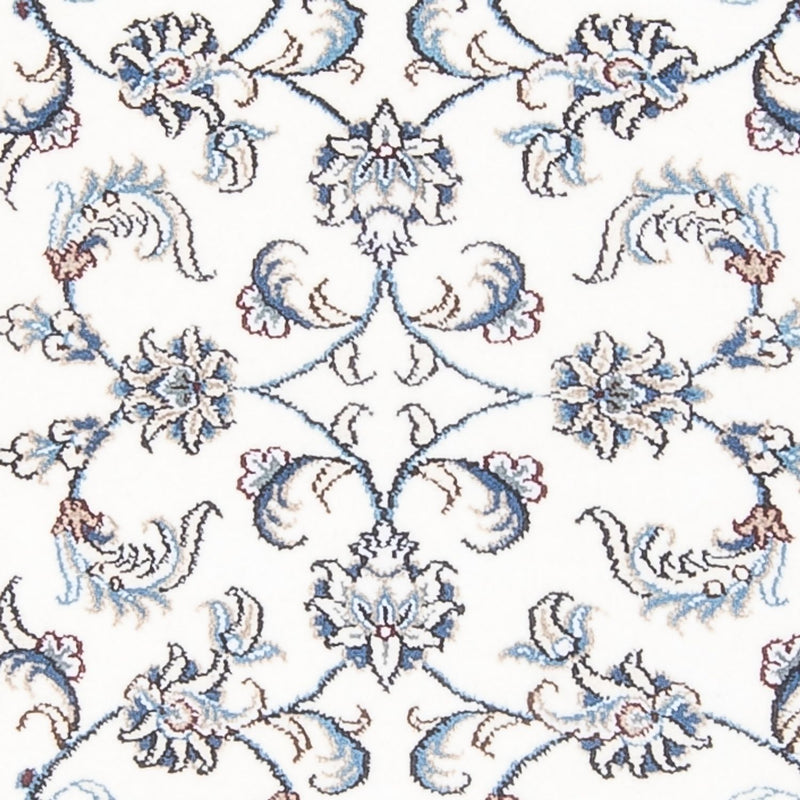 Tapis de couloir Tapis persan - Nain - 202 x 78 cm - argent
