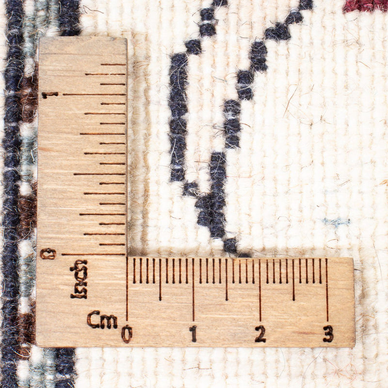 Tapis de couloir Tapis persan - Nain - 202 x 78 cm - argent