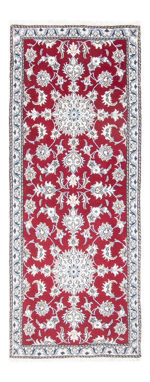 Läufer Perser - Nain - 196 x 76 cm - rot