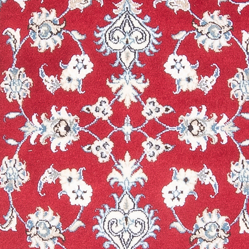 Tapis de couloir Tapis persan - Nain - 200 x 78 cm - rouge