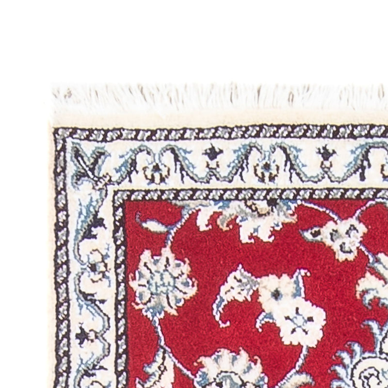 Tapis de couloir Tapis persan - Nain - 200 x 78 cm - rouge