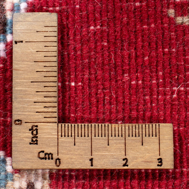 Tapis de couloir Tapis persan - Nain - 200 x 78 cm - rouge