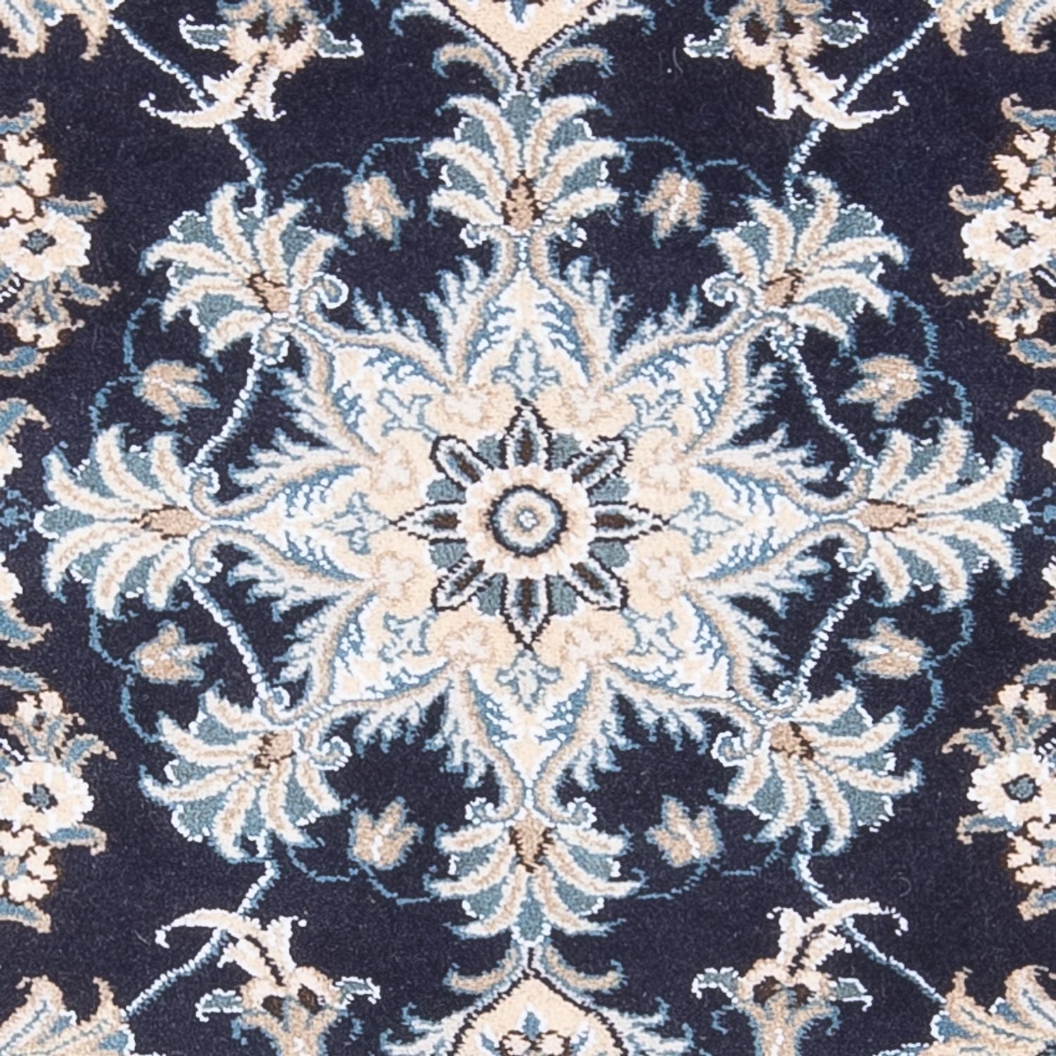Perserteppich - Nain - 140 x 90 cm - dunkelblau
