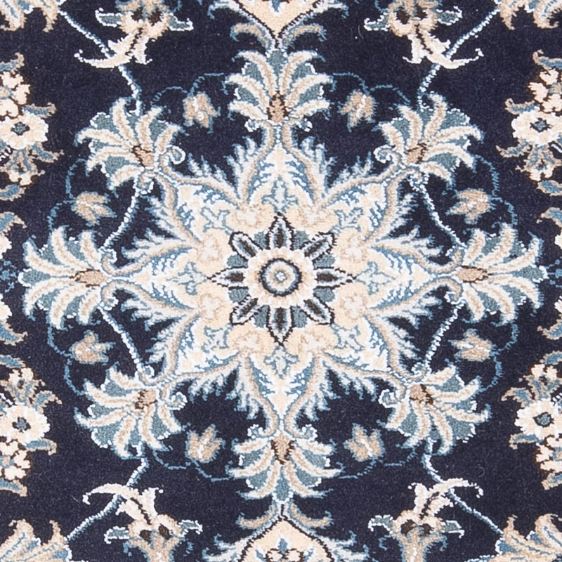 Perserteppich - Nain - 140 x 90 cm - dunkelblau